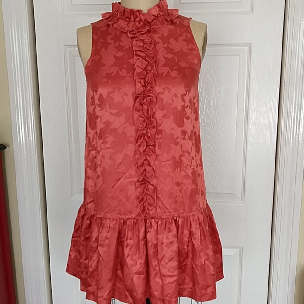 Little Marc Jacobs Silk Jacquard Dress